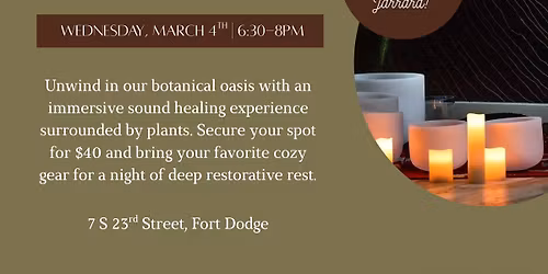 Grow Your VYB: A Sound Healing Experience