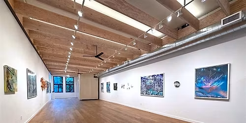 Artist talks with "Sacred" artists