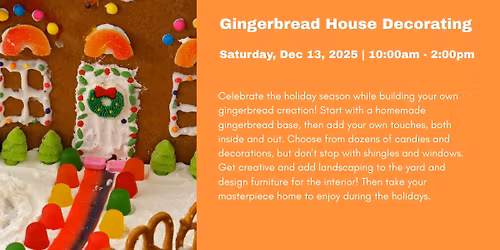 Gingerbread House Decorating