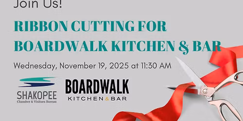 Ribbon Cutting at Boardwalk Kitchen & Bar