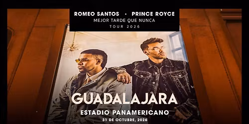 Romeo santos y Prince Royce en GUADALAJARA