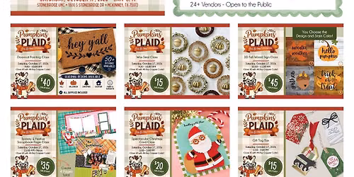 Pumpkins & Plaid Crop & Shop Extravaganza