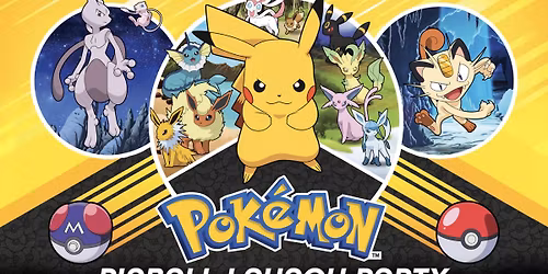 Pok\u00e9mon by Stern Pinball Launch Party @ Marquee Pinball Lounge