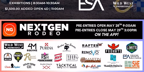 True Texas Project Open 4D Barrel Race