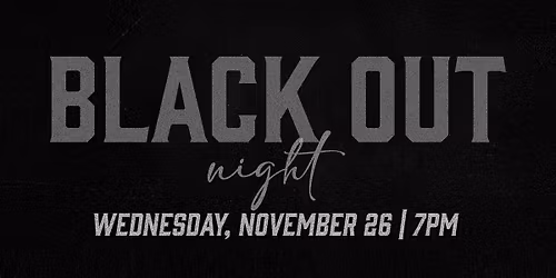 Black Out Night | Heartlanders vs Bloomington