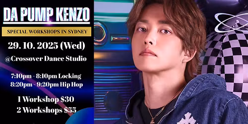 \ud83d\udd25 Da Pump KENZO Workshop in Sydney \ud83d\udd25