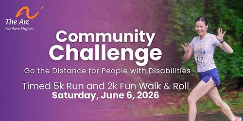 Community Challenge 5K Race and 2K Walk & Roll - Go the Distance for People with Disabilities!