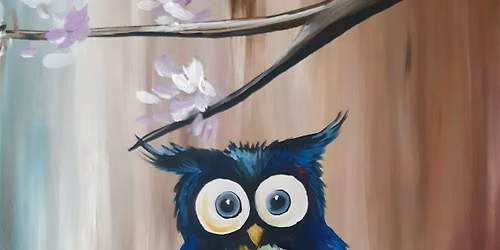 Tipsy Paint Edmonton: "Fuzzy Owl" \u2013 Mimi\u2019s Pub \u2013 Sep 10, 7 PM