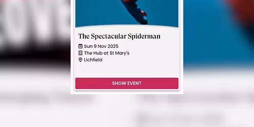 SOLD OUT: The Spectacular Spiderman