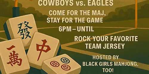 Mahjong and NFL- Black Girls Play Mahjong Too-Smyrna