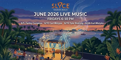 Live Music at SLYCE: Farley Compton