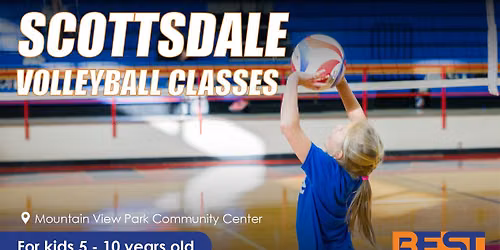 SUMMER 2 | Scottsdale Volleyball Classes @ Mountain View Park Community Center!