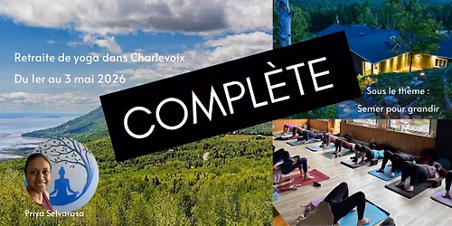 Retraite de yoga dans Charlevoix
