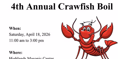 4th annual crawfish boil