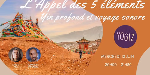 Yin Yoga & Voyage Sonore \u2014 Une immersion \u00e0 deux voix