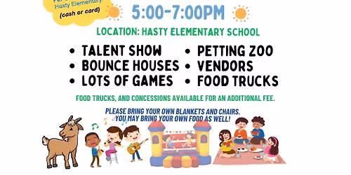 Hasty Elementary Family Fun Picnic