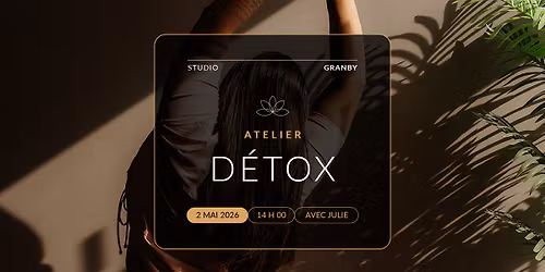 Atelier Detox avec Julie Crack