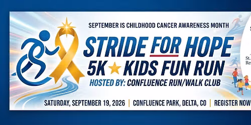 Stride for Hope 5K & 1 Mile Kids Fun Run