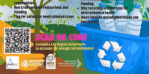 Tree Planting and How to Recycle Workshops to cool the environment and reduce litter.
