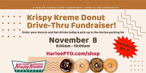 Krispy Kreme Donut Drive-Thru Fundraiser