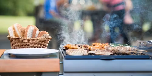 Sausage sizzle for men's health at Wollongong Library