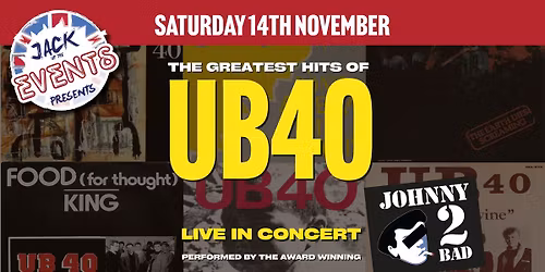 The Greatest Hits of UB40 with Johnny2Bad