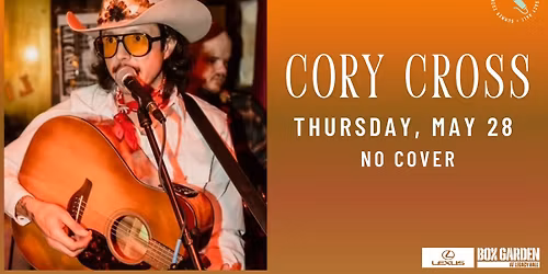 Cory Cross - Locally Sourced Concert Series