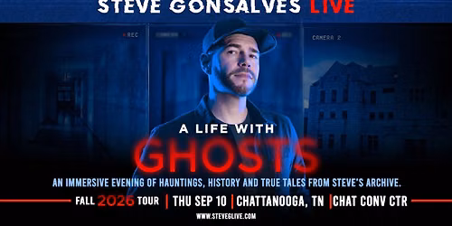 Steve Gonsavles LIVE - A Life With Ghosts