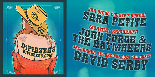 TWANG CITY - Sara Petite \/ John Surge & the Haymakers \/ David Serby