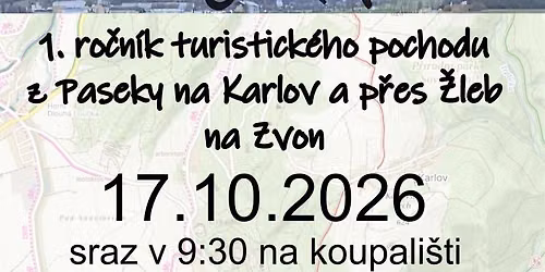 Prvn\u00ed ro\u010dn\u00edk turistick\u00e9ho pochodu z Paseky na Karlov  navazuje na nult\u00fd ro\u010dn\u00edk z roku 2025. 
