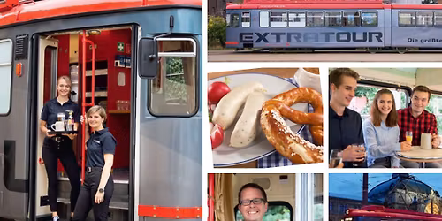 Wei\u00dfwurstfr\u00fchst\u00fcck in der EXTRATOUR