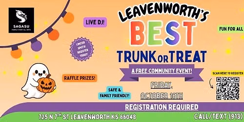 Leavenworth's BEST Trunk or Treat