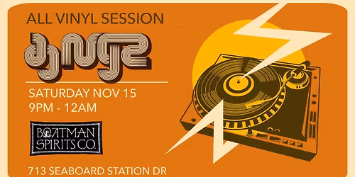 DJ Nugz :: Vinyl Sessions @ Boatmans Spirits Co.