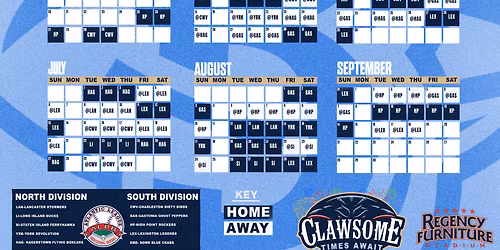Hagerstown Flying Boxcars at Southern Maryland Blue Crabs at Regency Furniture Stadium