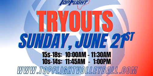 TFV Tryouts - June 21st