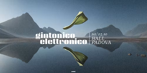 Gintonico Elettronico \u2022 Hall, Padova \u2022 25.10.25