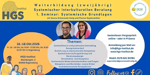Weiterbildung in Systmischer interkultureller Beratung