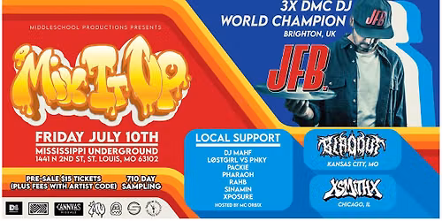 MIX IT UP ft JFB, Blaqout, XsmithX and more