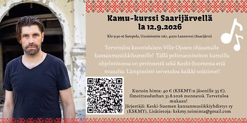 Kamu-kurssi Saarij\u00e4rvell\u00e4
