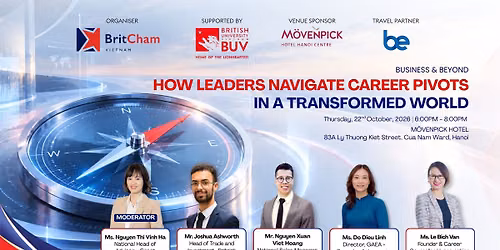 Business & Beyond: "How Leaders Navigate Career Pivots in a Transformed World."