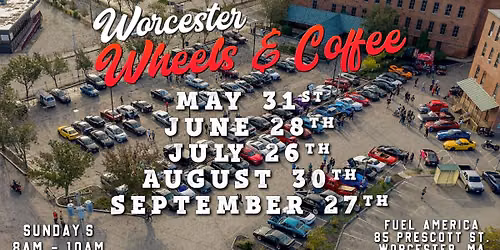 Worcester Wheels and Coffee-July sponsored by Garage Force