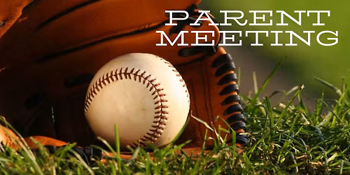 HHS Baseball Pre-Season Parent Meeting