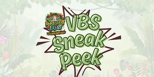 VBS Sneak Peek