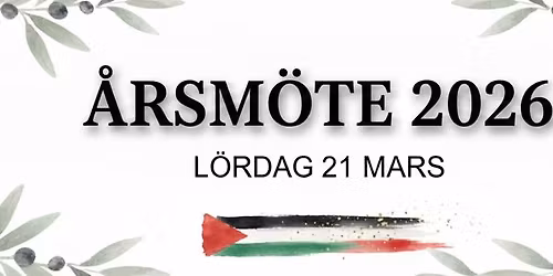\u00c5rsm\u00f6tet Palestinagruppen Halmstad