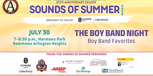 Sounds of Summer Concert: The Boy Band Night