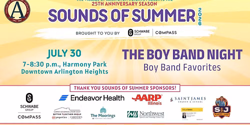 Sounds of Summer Concert: The Boy Band Night