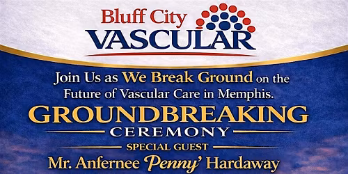 Bluff City Vascular ground breaking ceremony