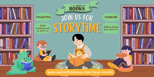 Earth Day Story Time - Walls of Books Issaquah, WA