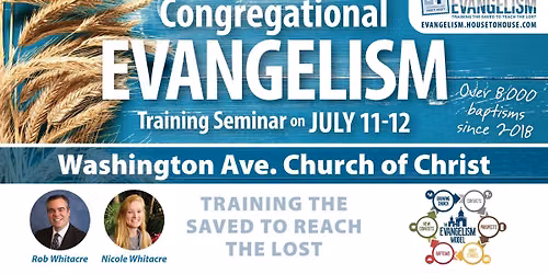Congregational Evangelism Training Seminar