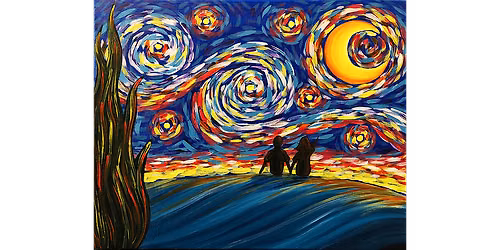 Starry Night Star Gazing - Paint and Sip in Phoenix | Classpop!\u2122
